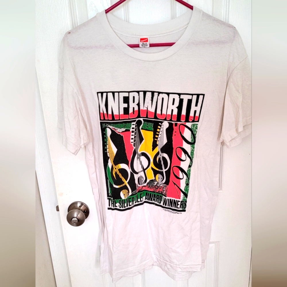 KNEBWORTH 1990 T-shirt Vintage
